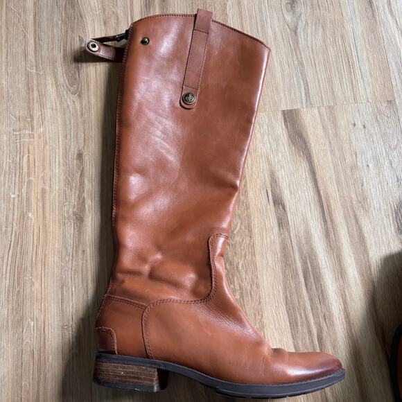 Sam Edelman Tall Shaft Boot Penny Whiskey 6.5m - Picture 7 of 8